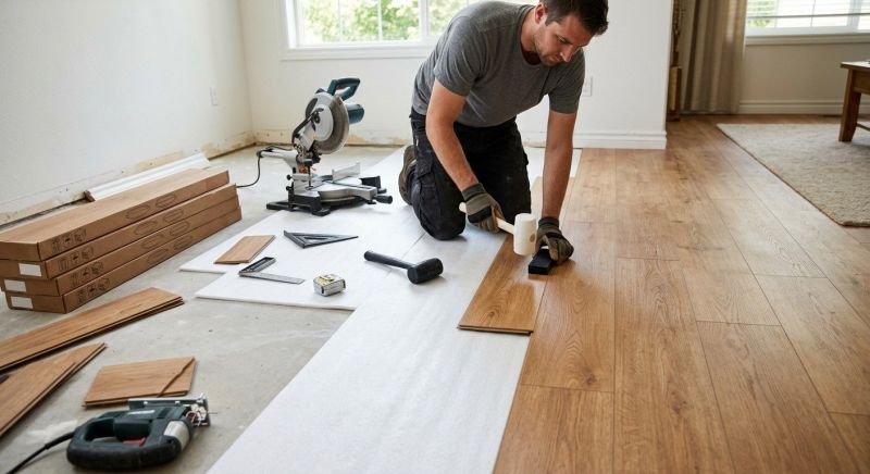 Laminate Floor Installation in Carteret, NJ
