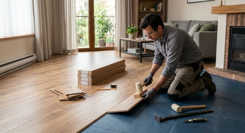 Laminate Floor Installation in Warren, NJ