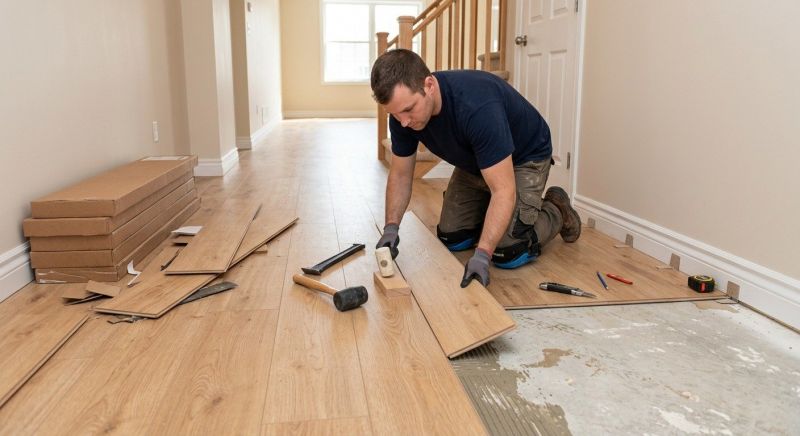 Laminate Floor Replacement in Highland Park, NJ