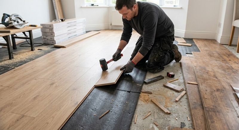 Laminate Floor Replacement in Hunterdon County, NJ
