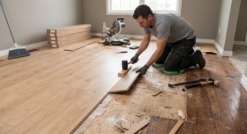 Laminate Floor Replacement in Long Valley, NJ