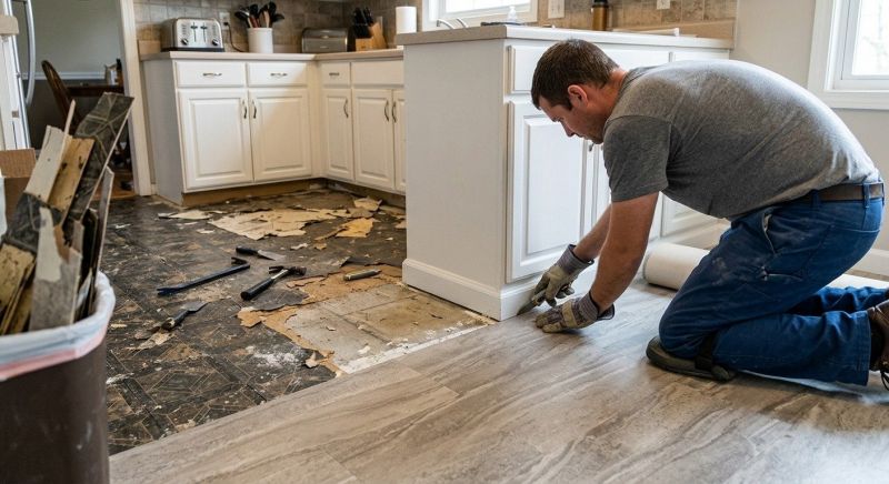 Linoleum Floor Installation in Colonia, NJ