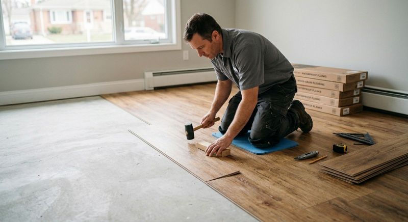 Linoleum Floor Installation in Hopewell, NJ