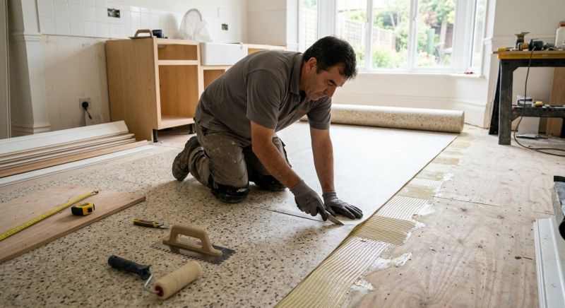 Linoleum Floor Installation in Hunterdon County, NJ