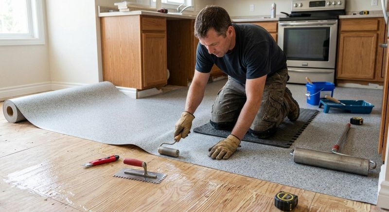 Linoleum Floor Installation in Orange, NJ