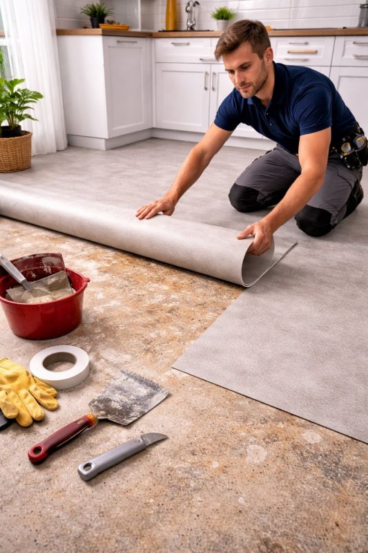 Linoleum Floor Installation in Piscataway, NJ