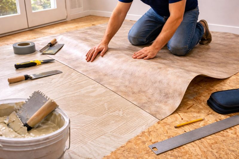 Sheet Flooring Installation in Hazlet, NJ