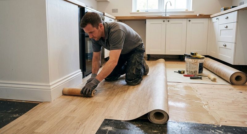Sheet Linoleum Installation in Florham Park, NJ