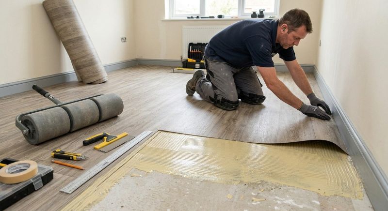 Sheet Vinyl Installation in Edison, NJ