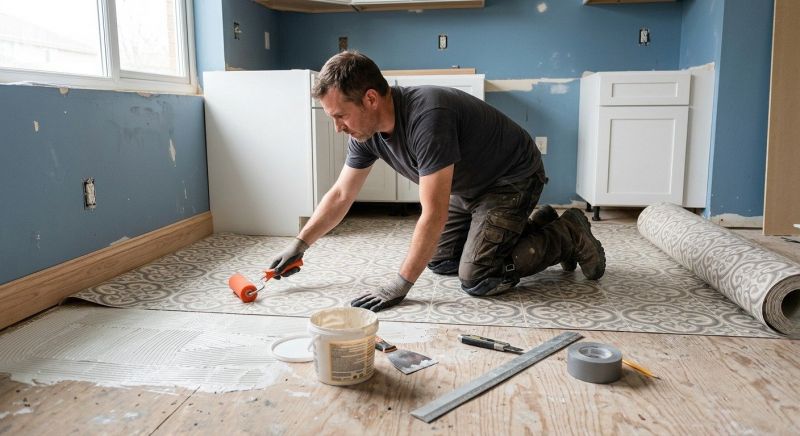 Sheet Vinyl Installation in Holmdel, NJ