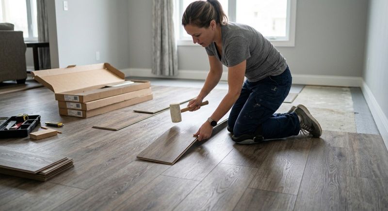 Vinyl Plank Floor Installation in Middlesex County, NJ
