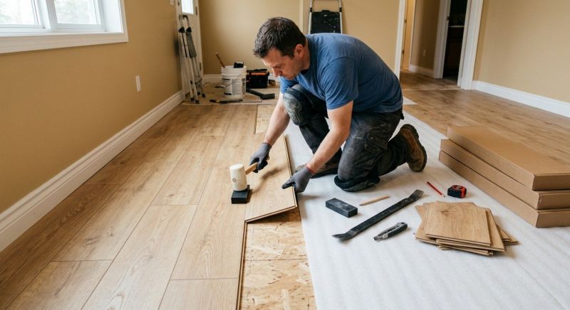 Laminate Floor Installation in Roselle, NJ