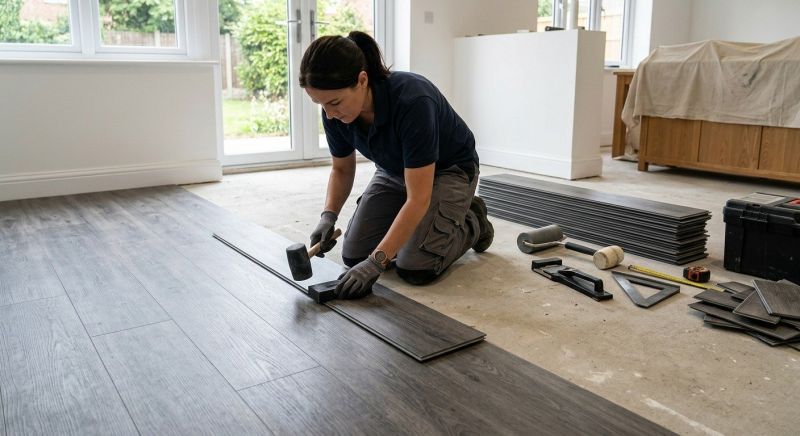 Luxury Vinyl Tile Installation in Monmouth County, NJ